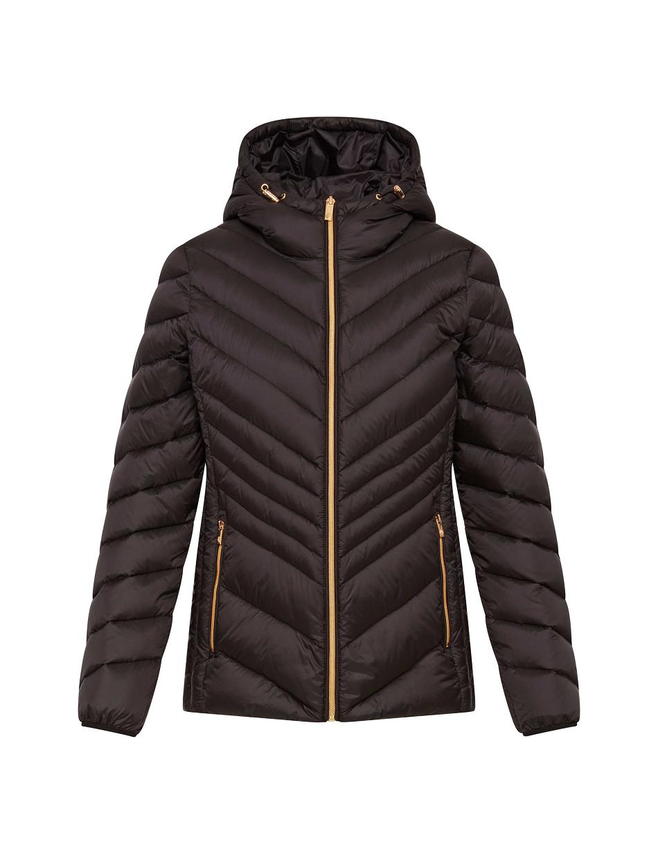 Vêtements D'extérieur Anne Klein Chevron Packable Puffer Jacket   | BTE-6949303